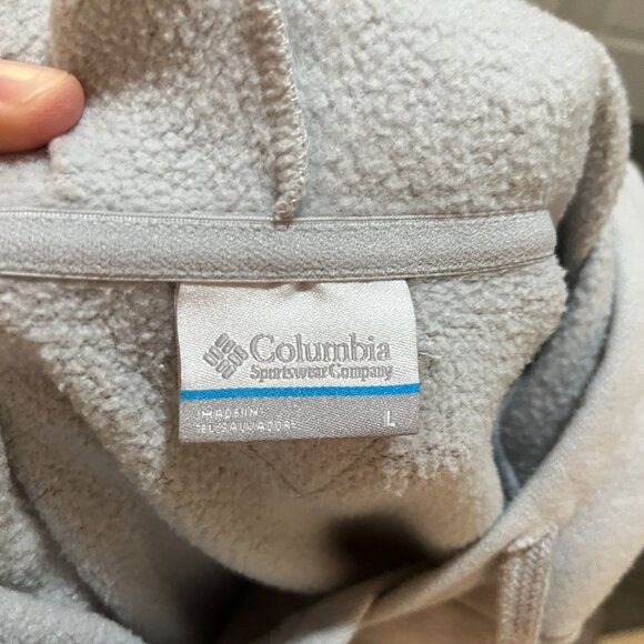 Columbia PHG Men's gray Professional Hunting Gear hooded sweatshirt Hoodie L - Picture 7 of 8